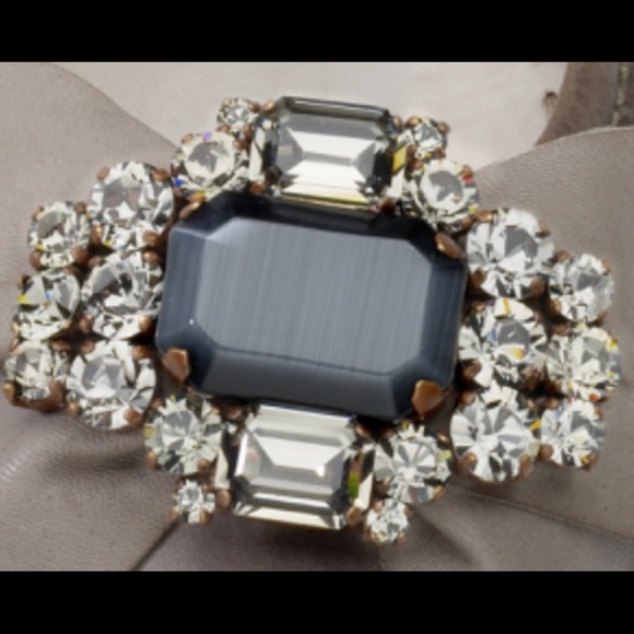 EUC Miu Miu peeptoe JEWELED leather flats - Picture 4 of 8